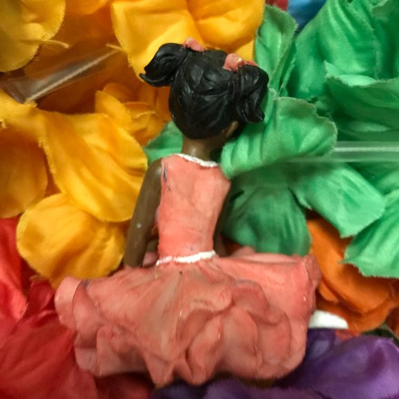 Ballerina Black/Afro-American Miniature Statue - Picture 14 of 16